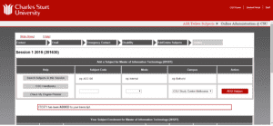 Tutorial: How to enrol in your subjects – Charlie | Your Student Blog
