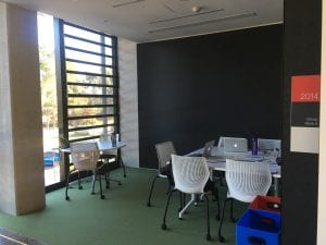 Group study room at Port Macquarie Campus