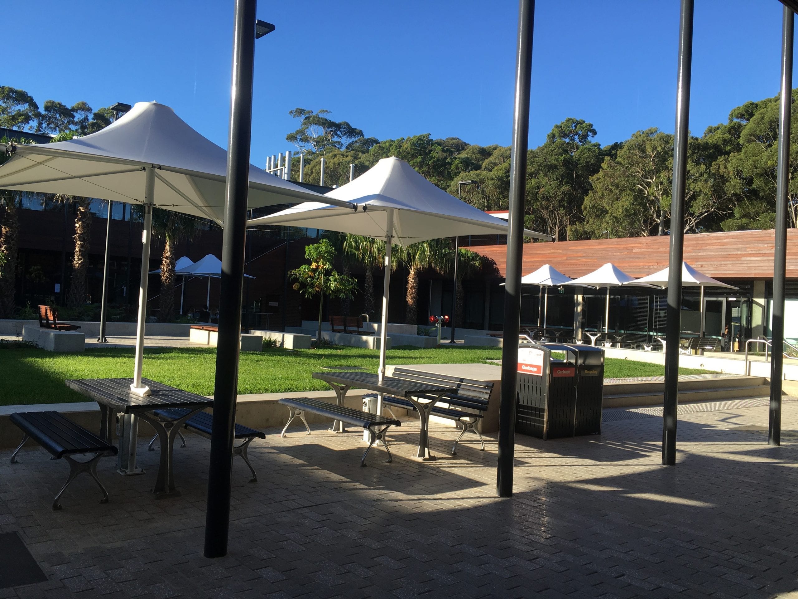 Port Macquarie Campus courtyard