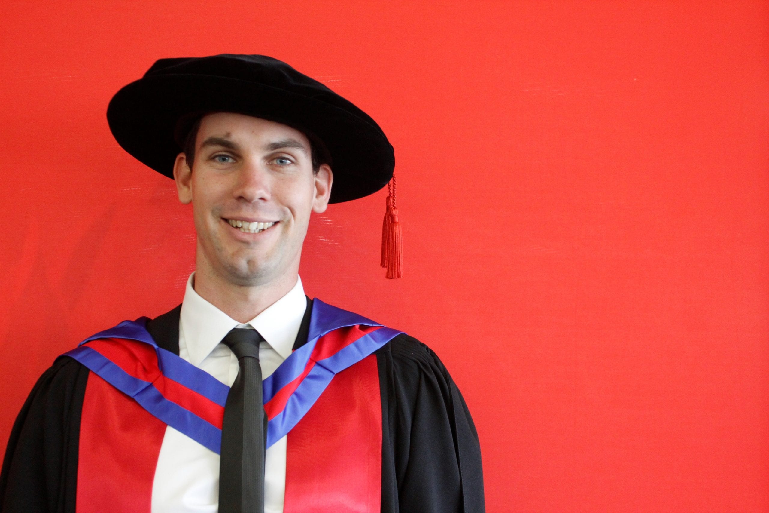 Dr Alistair Murphy at the 2016 CSU Sydney graduation ceremony