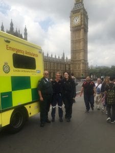 CSU paramedic students enjoy the sights of London