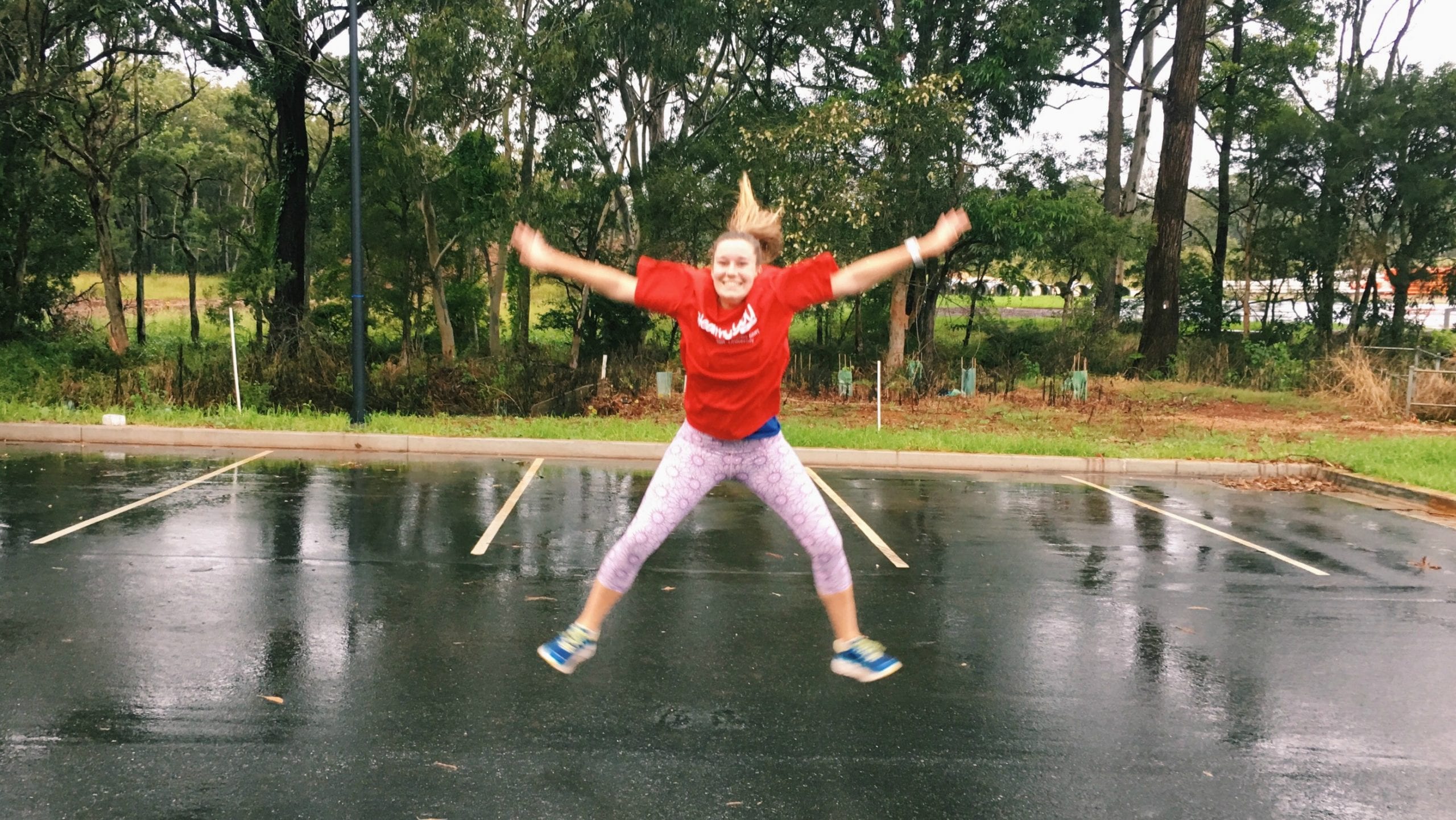 CSU Red Runner In Port Macquarie, Lauren Benson