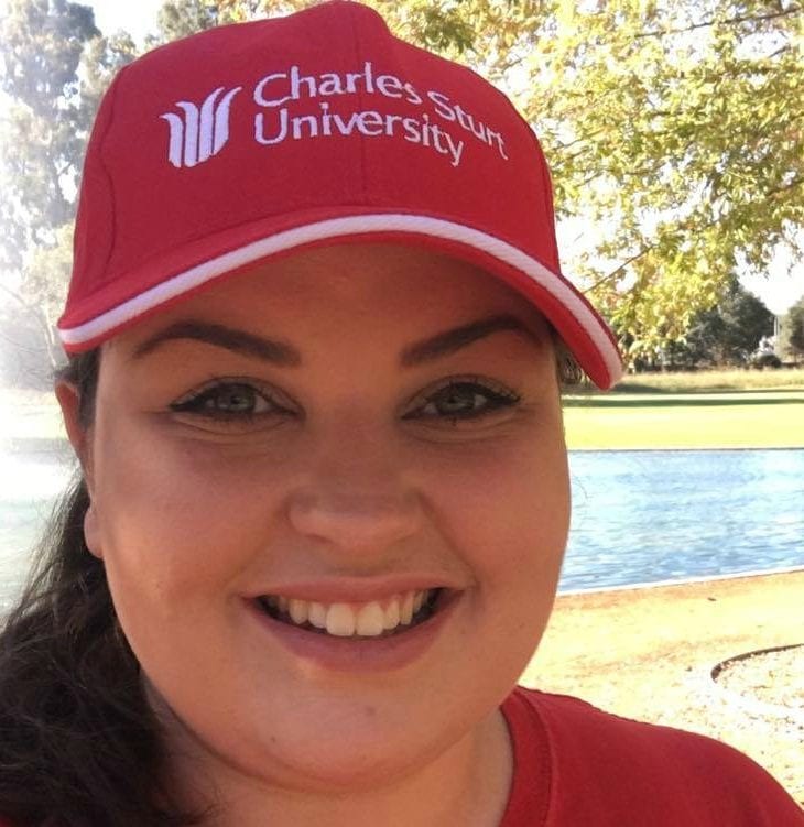 CSU Red Runner in Dubbo - Jessica Griggs