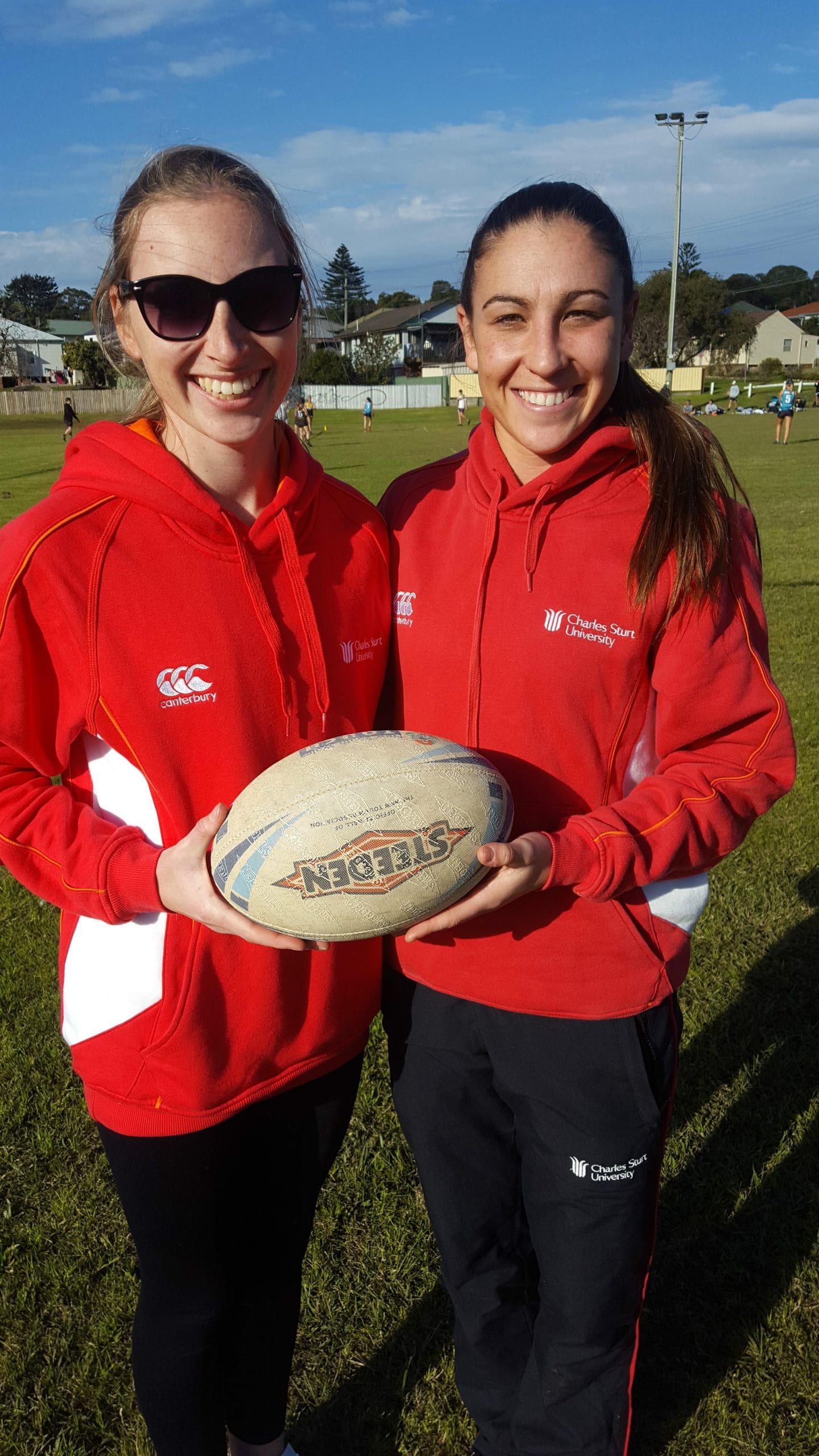 Stephanie Webster (left) & Darcie Morrison. 