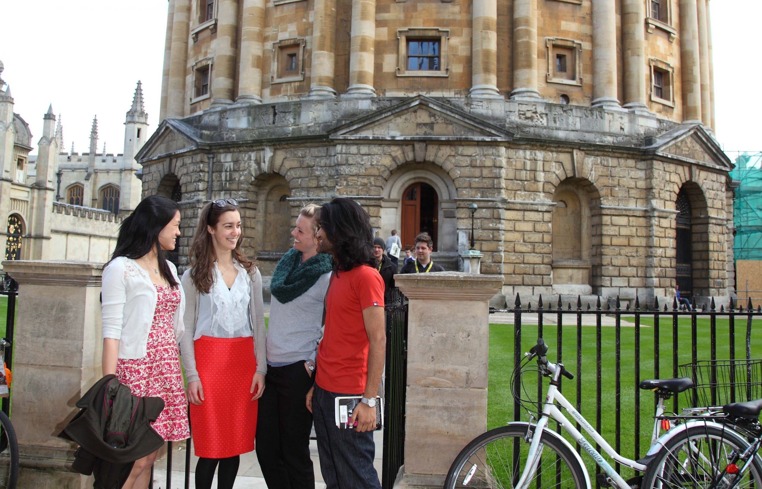Group of students at Oxford