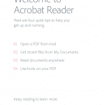 Adobe Acrobat mobile app