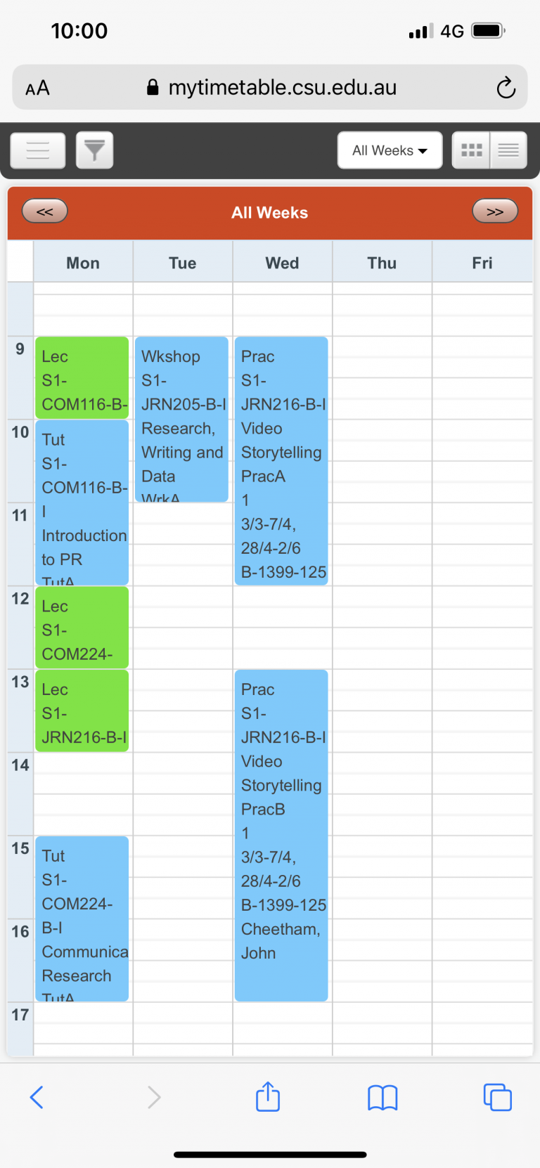 6 tips for building your timetable Charlie Your Student Blog