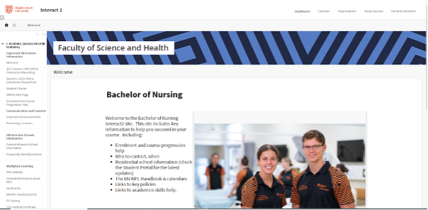 Bachelor of Nursing on Interact 2