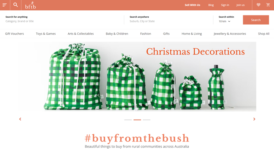 Buy from the Bush Website.