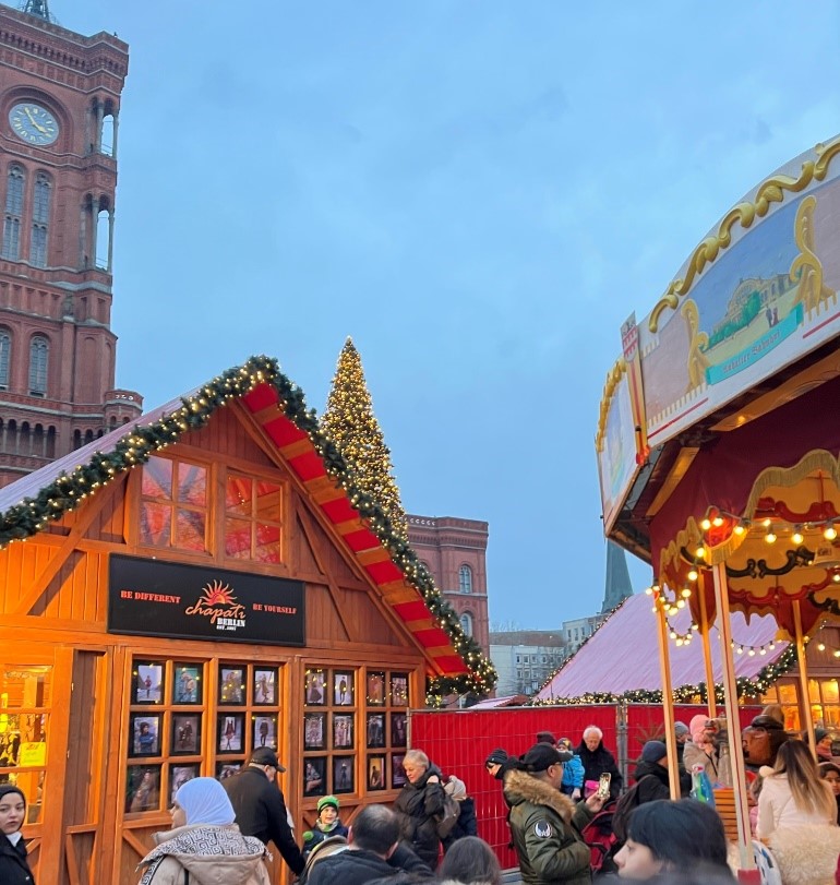 The Alexanderplatz Christmas Markets.