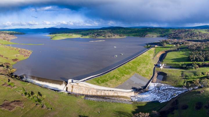 Ben Chifley Dam. (Photo taken from the Western Advocate).