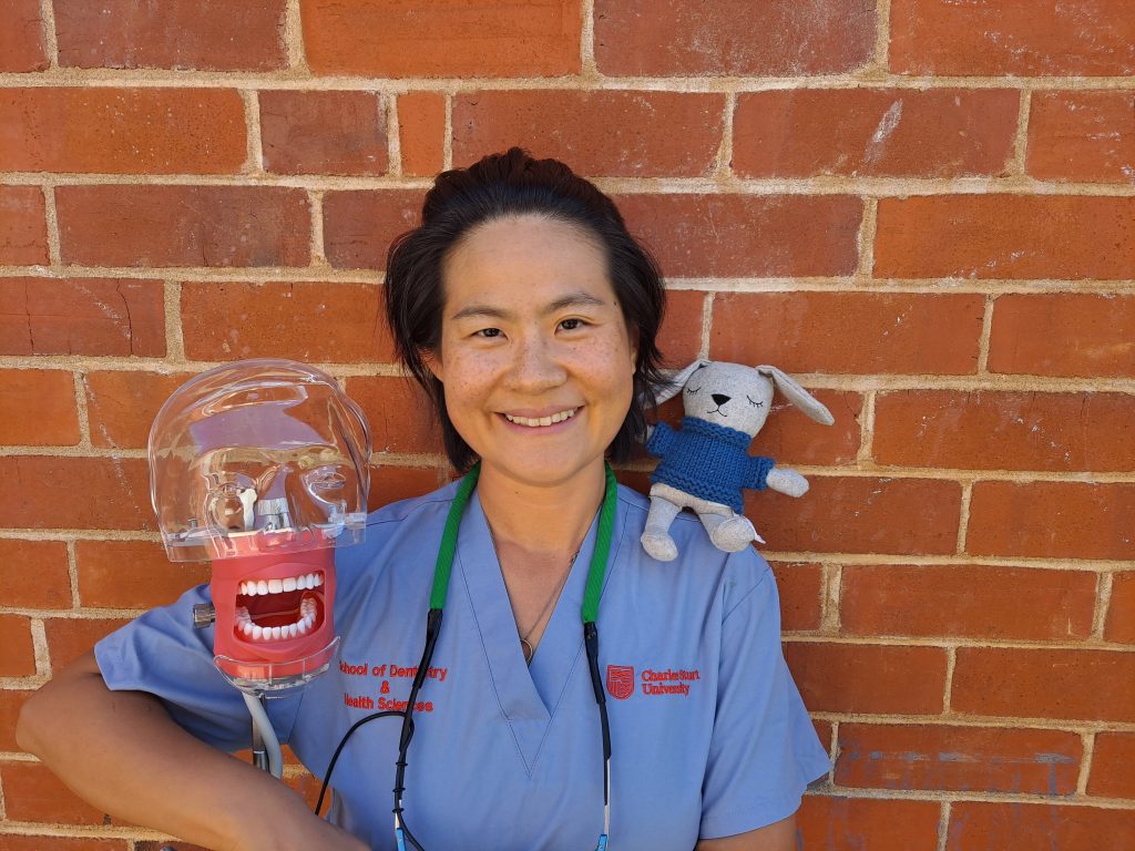 Valerie now finds herself studying dentistry in Wagga.