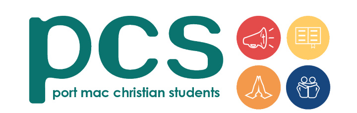 The Port Mac Christian Students Logo.
