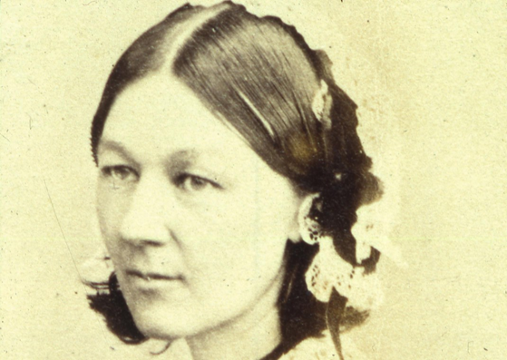 Florence Nightingale. [Photo taken from the National Archives].
