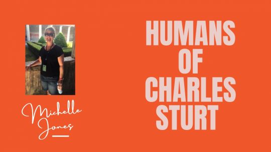 Humans of Charles Sturt. Michelle Jones.