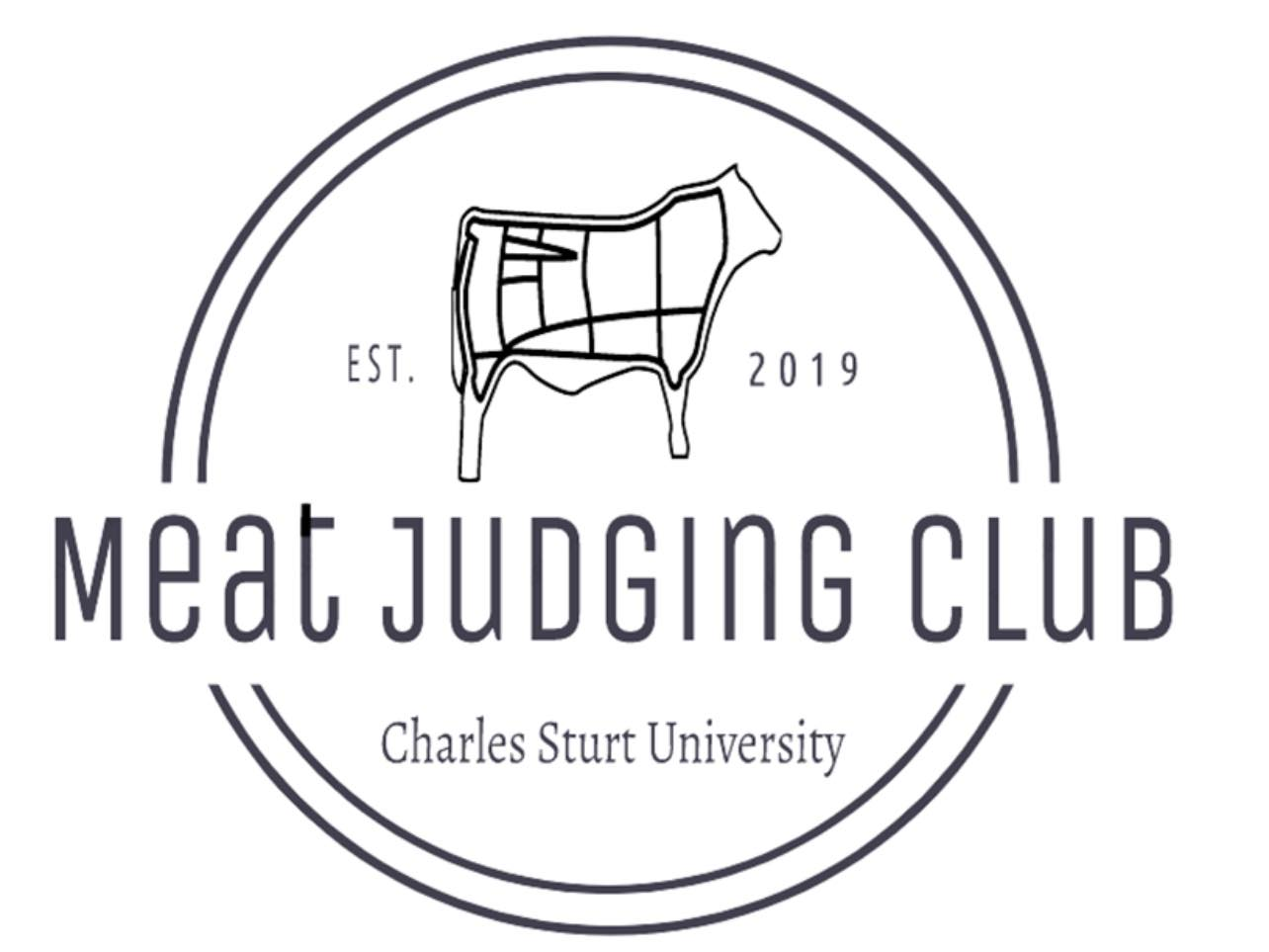 The Charles Sturt University Meat Judging Club Logo. [Photo taken from the Charles Sturt MJC Facebook Page.]