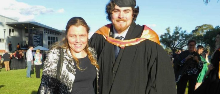 Jordan's graduation.